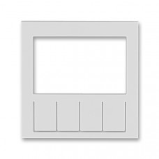 Сменная панель ABB Levit серый на накладку терморегулятора / таймера 2CHH910011A8016 ND3292H-A11 16