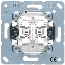 Выключатель Jung 2-клавишный кнопочный (2 НО контакта) 535U